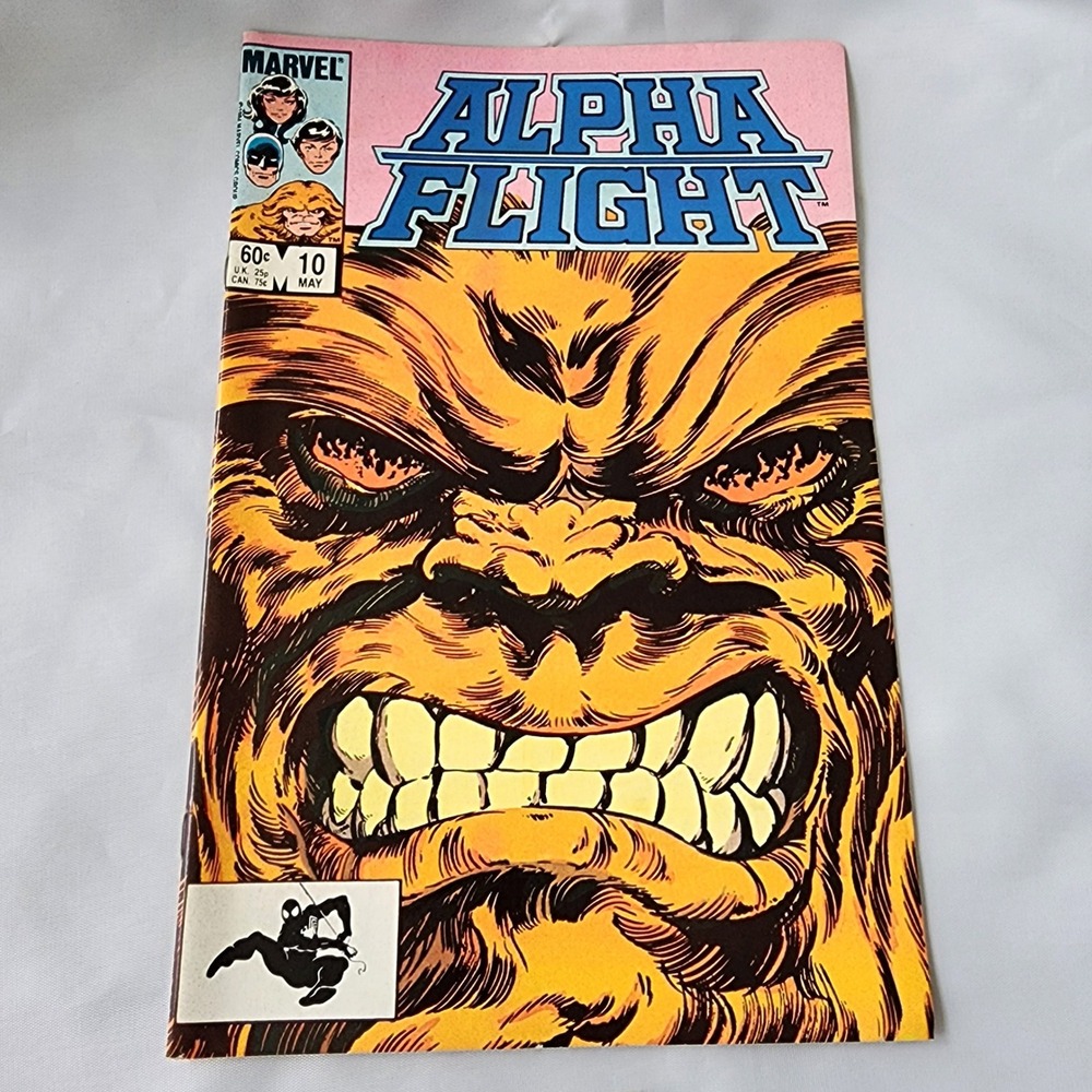 Marvel Alpha Flight #10 Comic Book May 1984 Vintage Collectible
